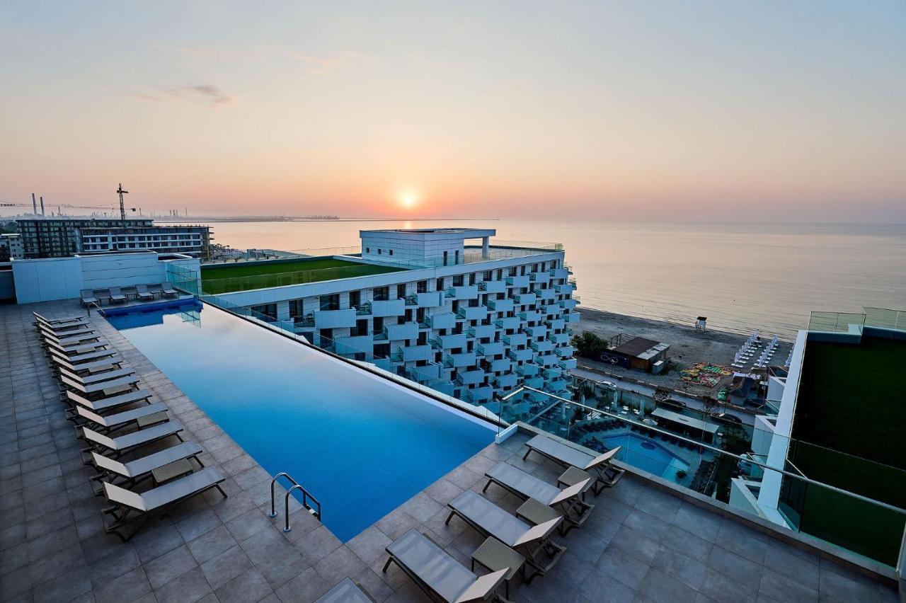 Newvision Apartment In Infinity Beach Resort - Parking Mamaia Exterior foto