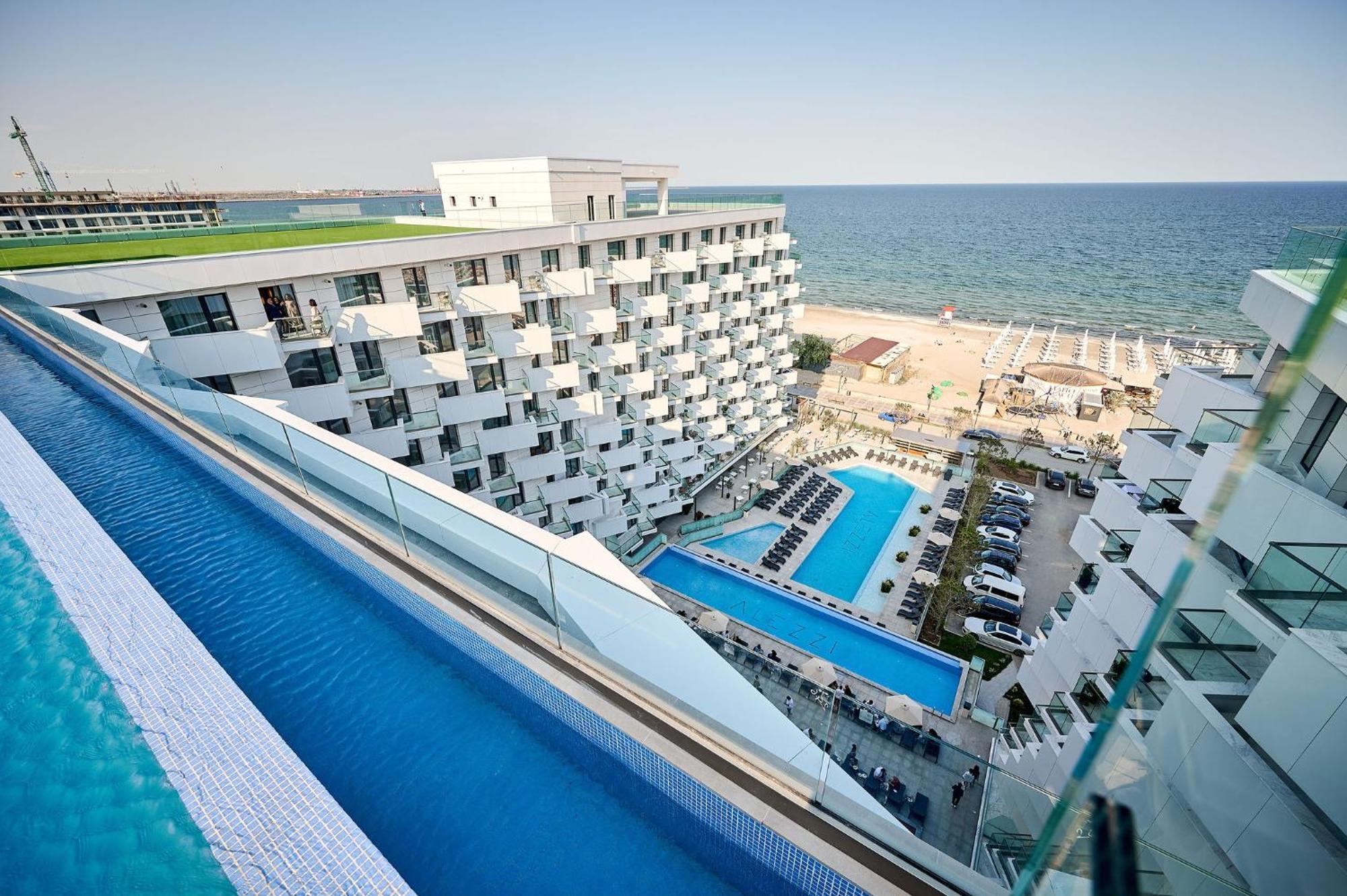 Newvision Apartment In Infinity Beach Resort - Parking Mamaia Exterior foto